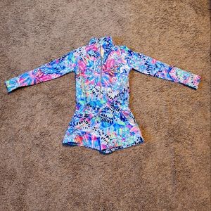 Lilly Pulitzer long-sleeved romper
